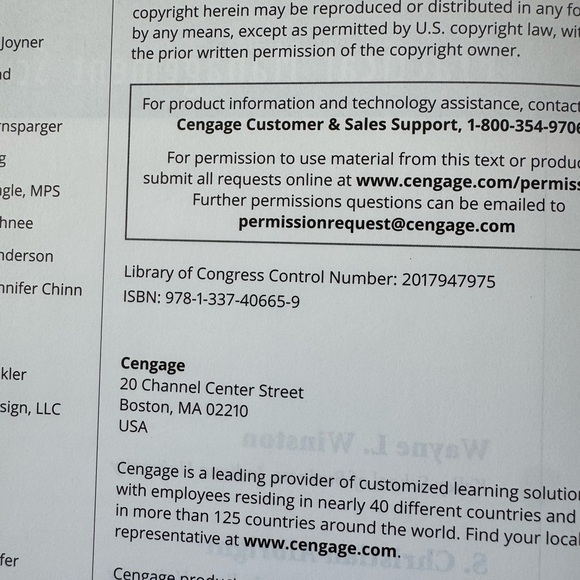 Practical Management Science Textbook - Picture 3 of 3